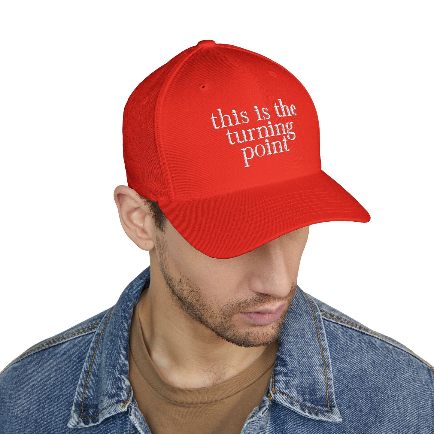 Charlie Kirk "this is the turning point" FlexFit Hat