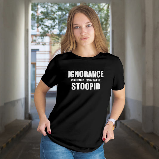 Ignorance is curable...