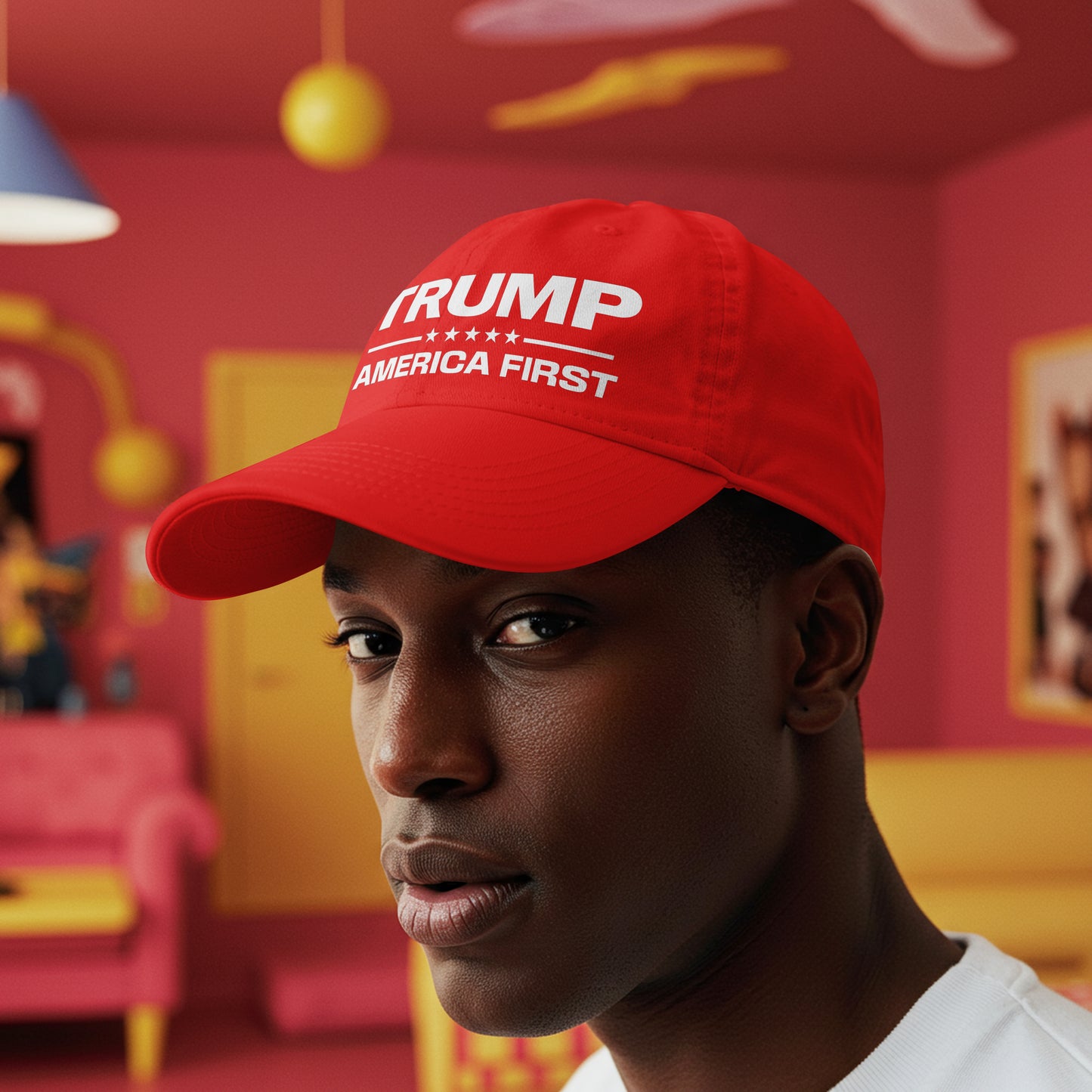 Trump America First - FlexFit Hat